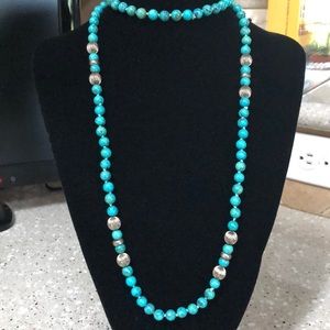 Turquoise beaded Necklace